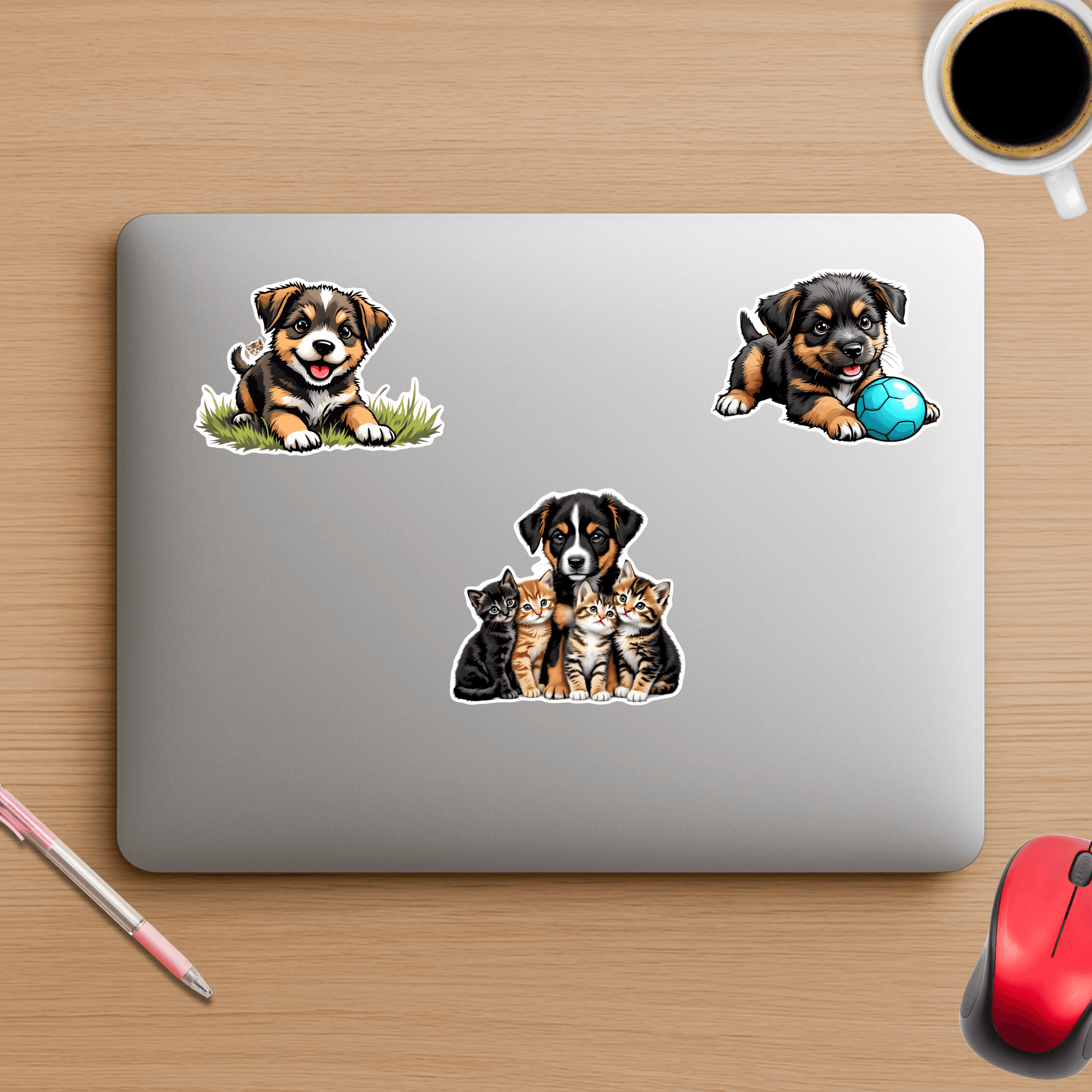 ST - Stickers - Puppy & Kitten - Image 6